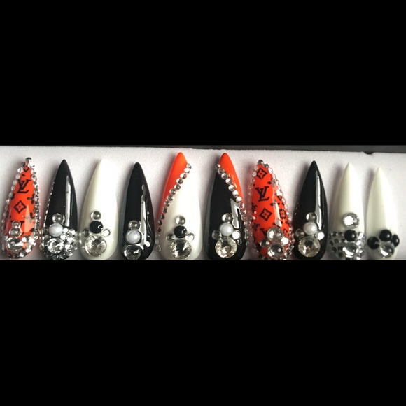 🎃 HollowWeenii Vibinz🎃 Press On Nails -MED15468 - Picture 4 of 11